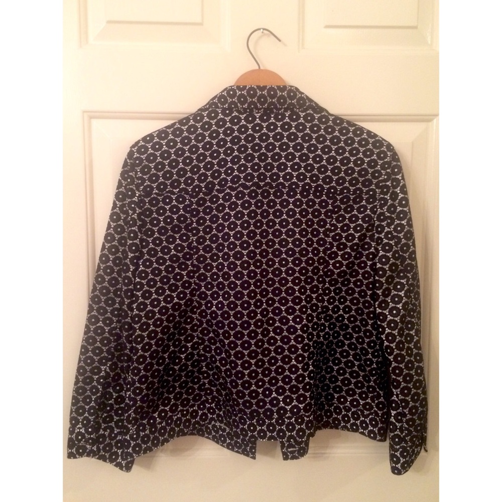 Ruby Rd. Black And White Jacket - image 4